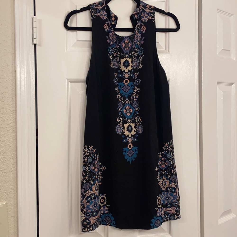 Black Geometric Urban Outfitters Dress